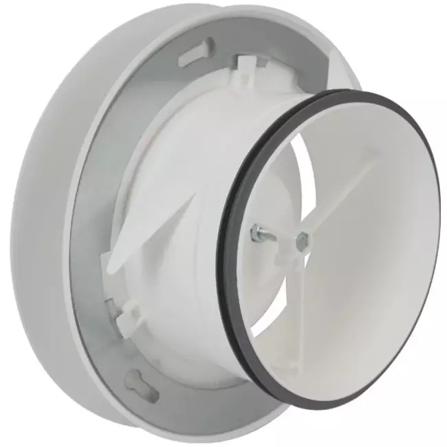 Zawór nawiewno-wywiewny Imaginair RLV Ø 125 mm — sprężyny montażowe — kolor biały