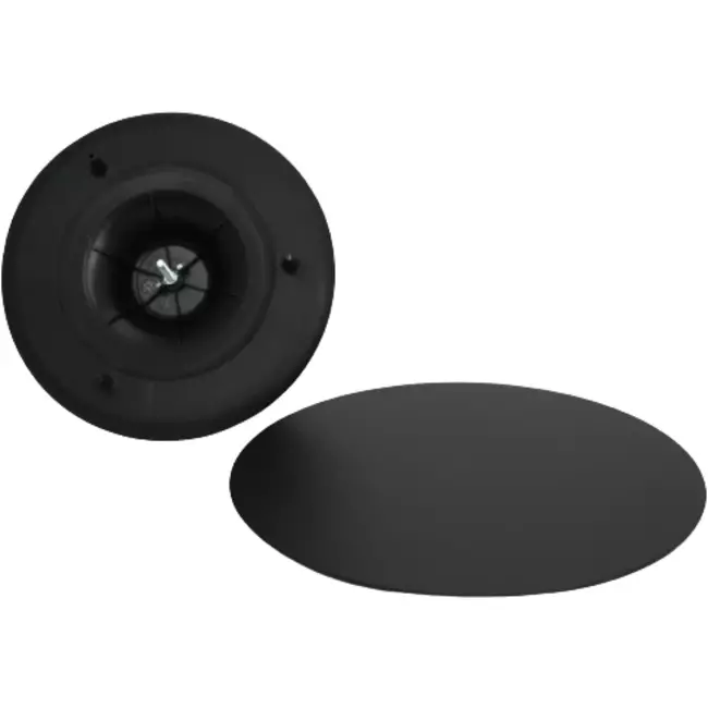 Zawór nawiewno-wywiewny duży Imaginair RLV Ø 125 mm — sprężyny montażowe — kolor czarny