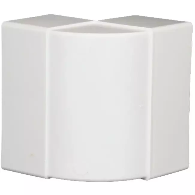 Kolano prostokątne plastikowe pionowe 90° 110 x 55 - KLV.