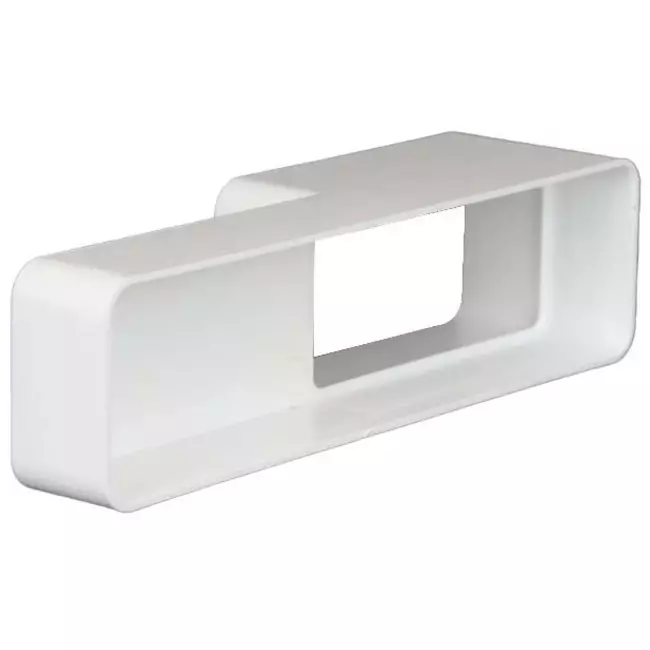 Redukcja prostokątna plastikowa - 220 x 55 mm na 110 x 55 mm - KS25-15