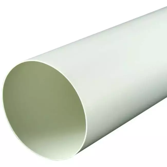 Okrągła plastikowa rura wentylacyjna 150 mm - 0,5 metra A150-0,5