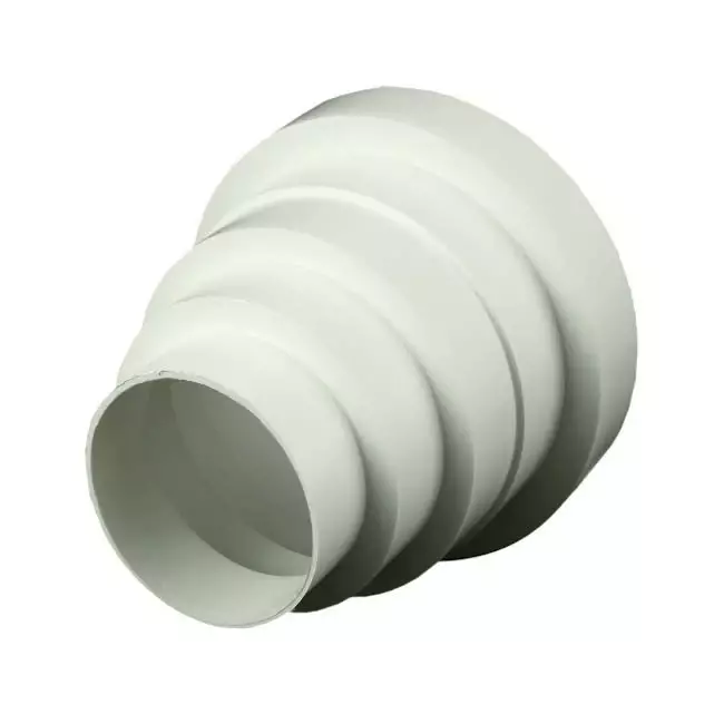 Plastikowa uniwersalna redukcja wentylacyjna dla średnic 80-150 mm VA80
