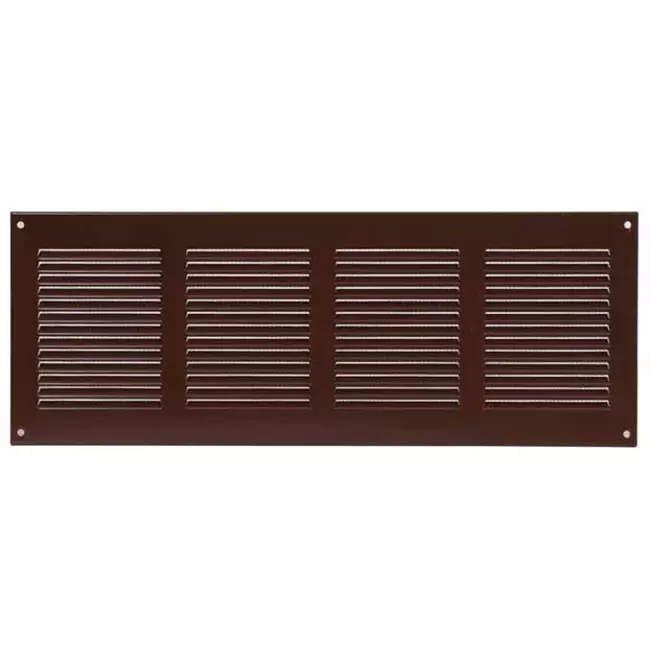 Kratka metalowa 400x150mm brązowa - MR4015B