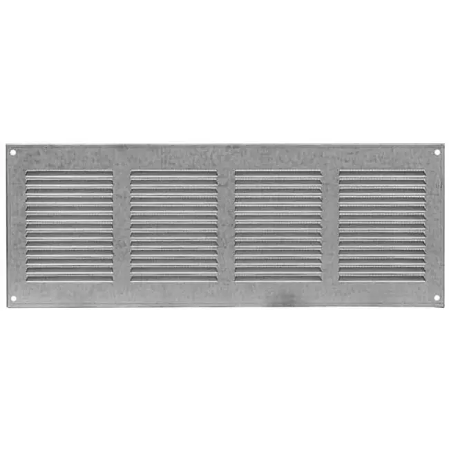 Kratka wentylacyjna metalowa prostokątna 400x100 cynkowa - MR4010ZN