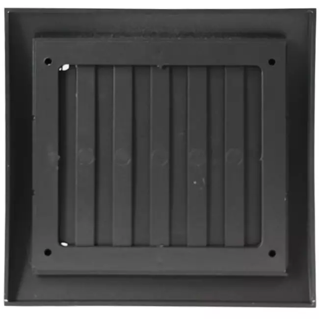 Kratka ścienna regulowana 150 x 150 mm antracyt - N10RA