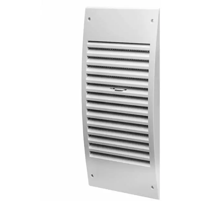 Kratka ścienna regulowana 300x140 mm biała - N30R