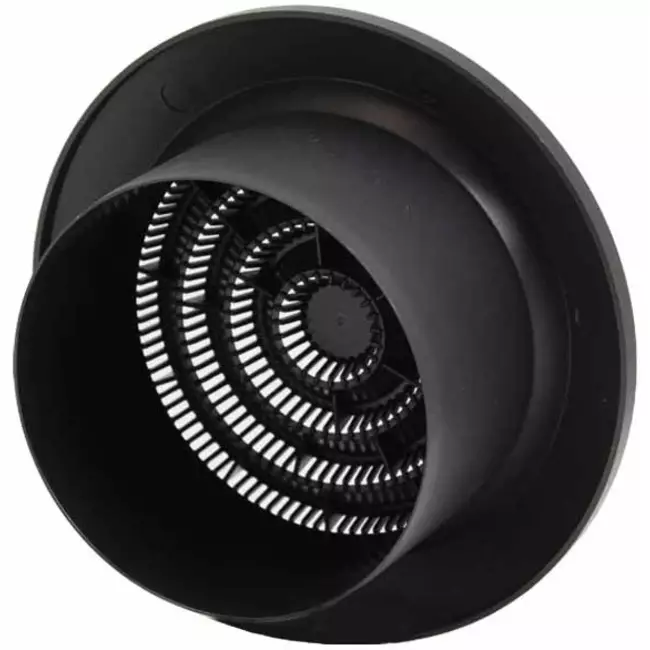 Okrągła kratka wentylacyjna Ø125 mm antracyt - NGA125A