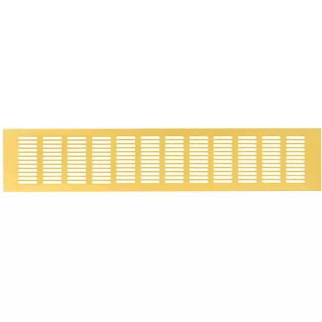 Listwa przypodłogowa aluminiowa - złota L=500mm x H=100mm -RA1050G