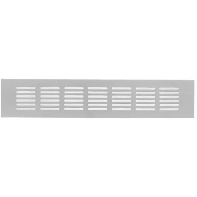 Listwa przypodłogowa aluminiowa - srebrna L=300mm x H=60mm -RA630S