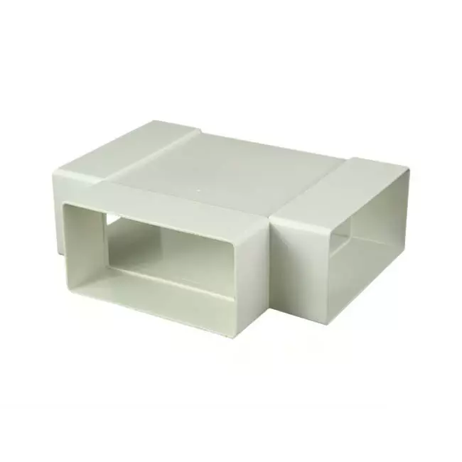 Trójnik prostokątny plastikowy 110 x 55 - KT