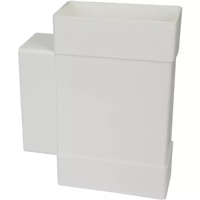 Trójnik prostokątny plastikowy 110 x 55 - KT