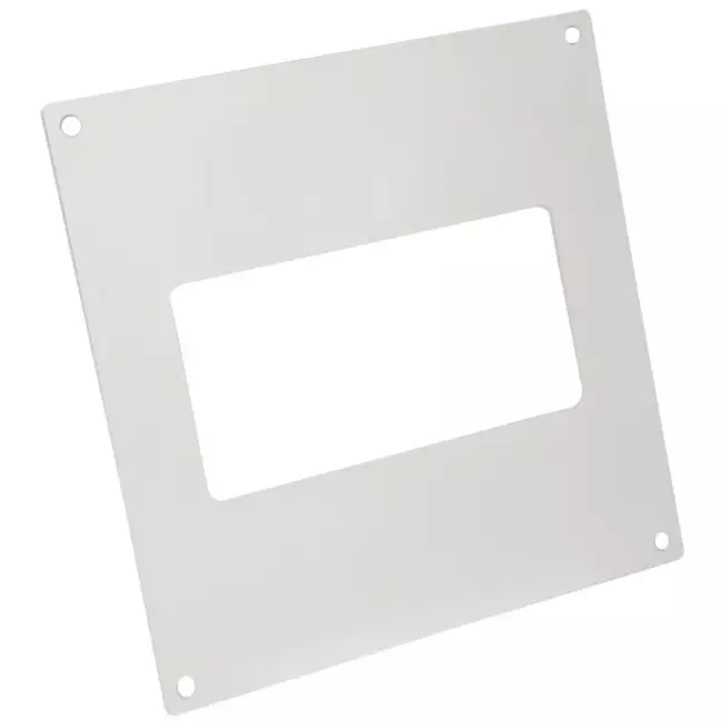 Kołnierz ścienny prostokątny plastikowy 110 X 55 mm - KF