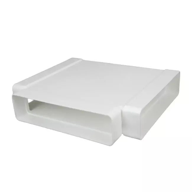 Trójnik prostokątny plastikowy 220 x 55 mm - KT25