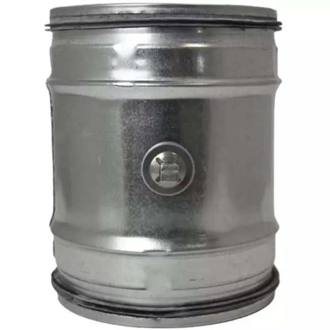 Ręczny zawór zwrotny Ø 125 mm do przewodu spiralnego