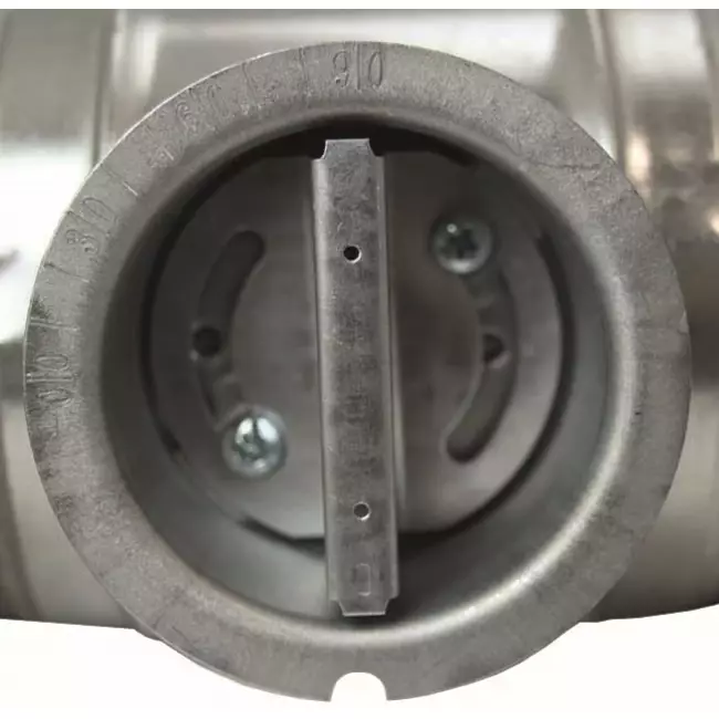 Ręczny zawór zwrotny Ø 125 mm do przewodu spiralnego