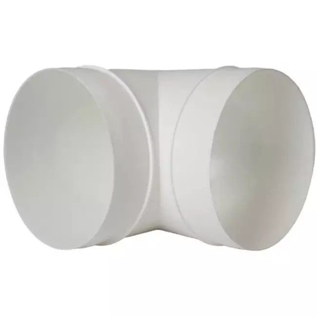 Okrągła plastikowa 90 ° kolano średnica : 150 mm AL150-90