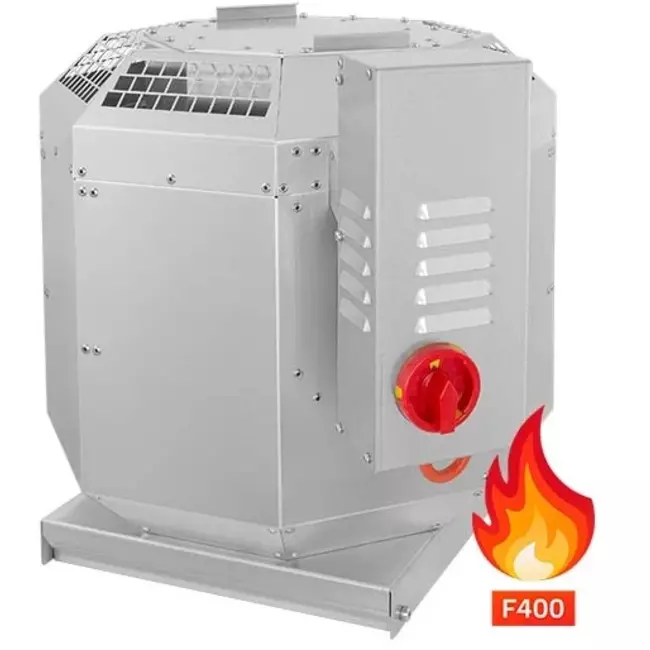 Wylot spalin wentylatora dachowego pionowy - DVN 450 D4 F4 30