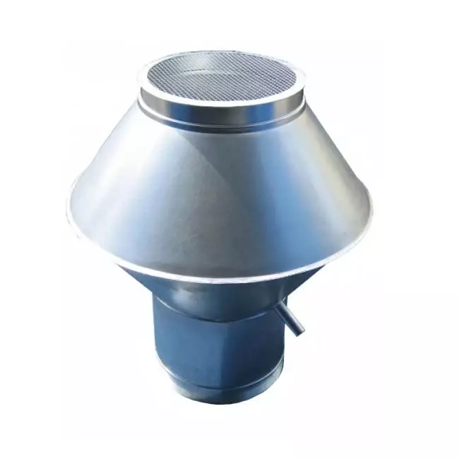 Osłona nasady kominowej okrągła 200 mm RVS/INOX