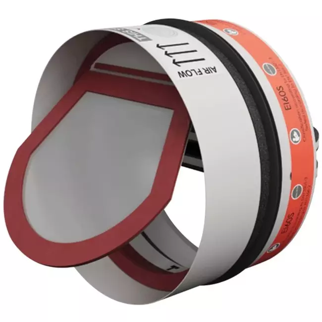 Brandklep rond 160 rook- en brandwerend (vlinderklep) SC60-COSMO-160