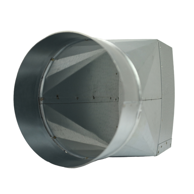 Adapter 220x80 mm do średnicy 160 mm dla kanałów