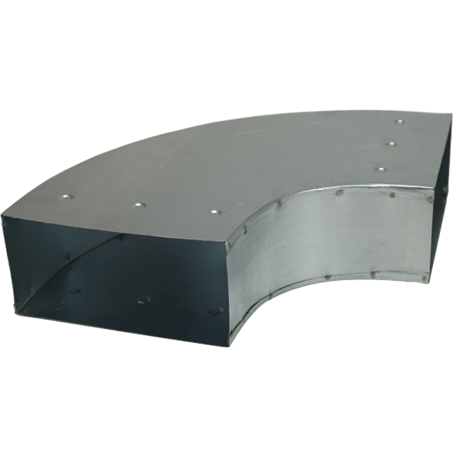 Kolanko 90 stopni 220x80 mm poziome do przewodów