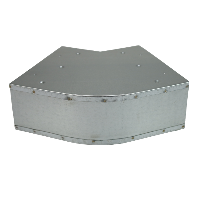 Kolanko 45 stopni 220x80 mm poziome do przewodów