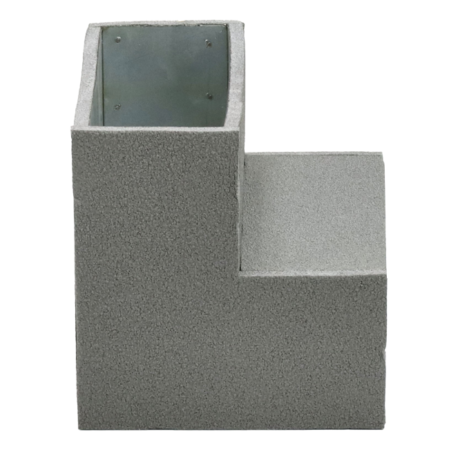 Przegroda Thermoduct 90 stopnie 220x80 mm pionowy