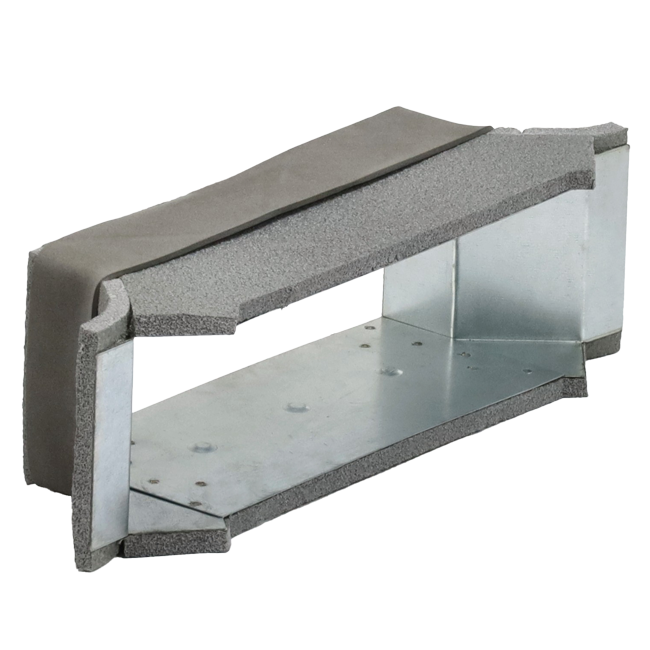 Przyłącze boczne Thermoduct 170 mm x 80 mm dla przewodów