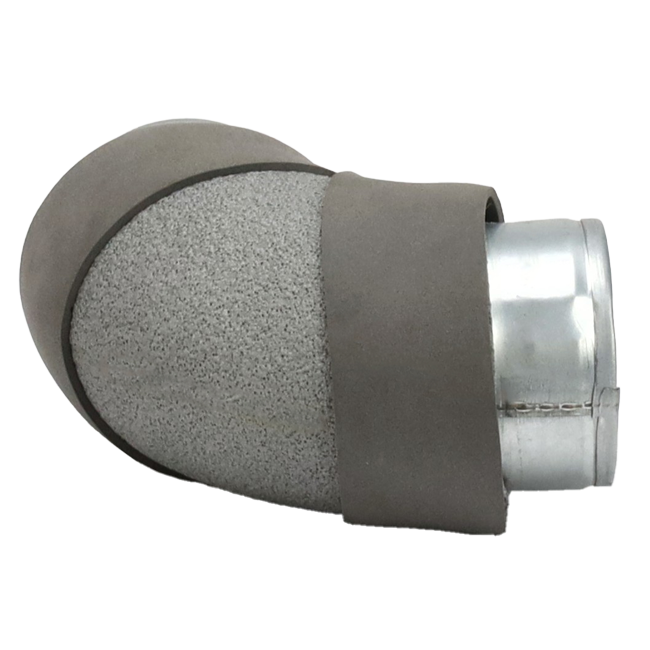 Thermoduct średnica gięcia 80 mm 90 stopni (nie są bezpieczne)