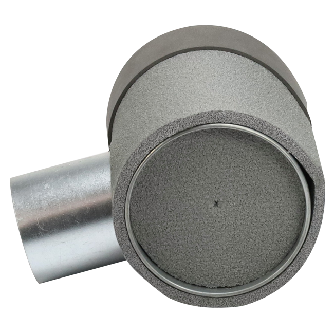 Średnica przegrody Thermoduct 125mm H=80 mm tylko z otworem do drążenia tuneli