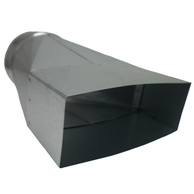 Adapter 220x80 mm do średnicy 150 mm dla kanałów