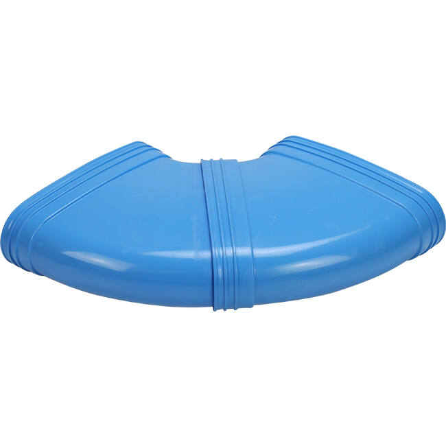 Wavin Ventiza Kolano 90 stopnie PVC owalne 235x80 mm poziome M/M