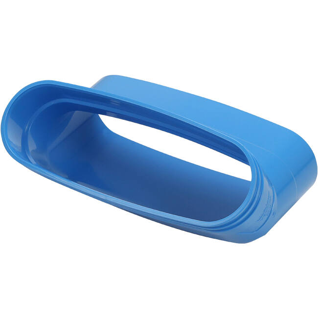 Wavin Ventiza Kolano 45 stopnie PVC owalne 235x80 mm pionowy M/S