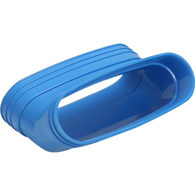 Wavin Ventiza Kolano 45 stopnie PVC owalne 235x80 mm w pionie M/M