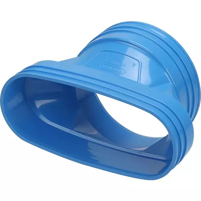 Wavin Ventiza Przejście PVC owalne 195x80 mm do 125 mm M/M