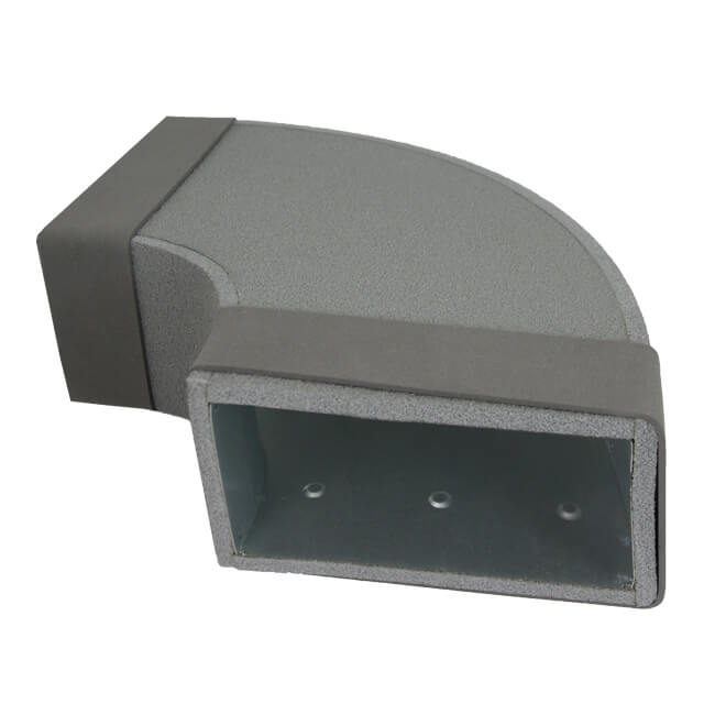 Thermoduct instortkolano 90 graden 220x80 mm poziomy