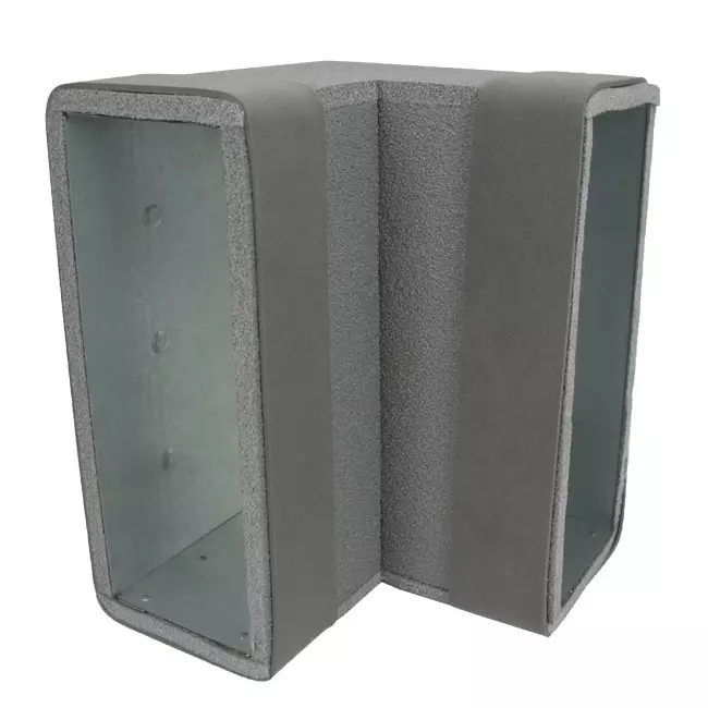 Kolanko Thermoduct 90 stopni 170x80 pionowe do kanałów wentylacyjnych