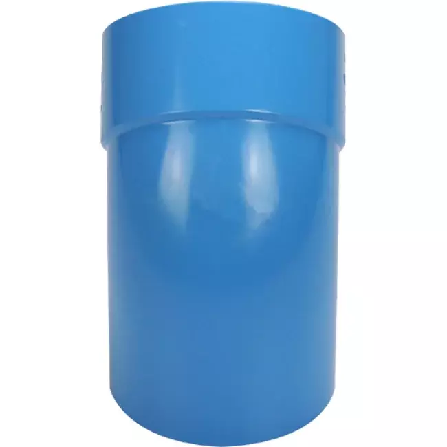 Wavin Ventiza kolano 45 stopnie PVC okrągłe według średnicy 80 mm M/S