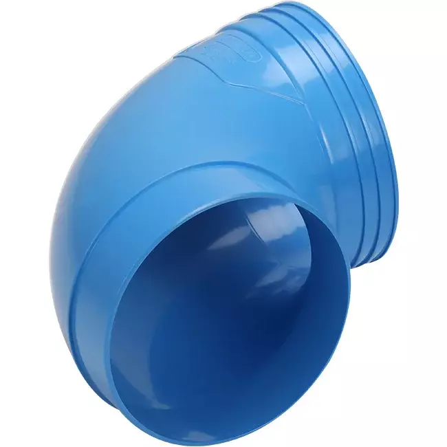 Wavin Ventiza kolano 90 stopnie PVC okrągłe 160 mm M/S