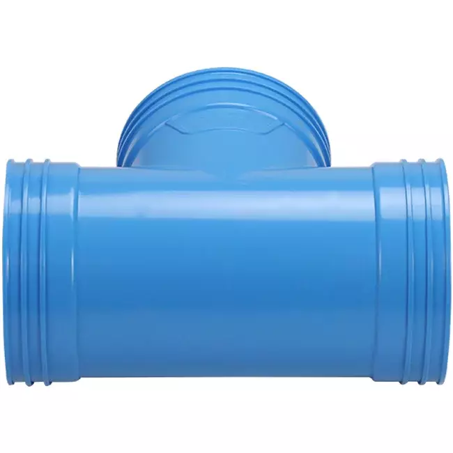 Wavin Ventiza T-stuk 90 stopnie PVC okrągły 160 mm M/M/M