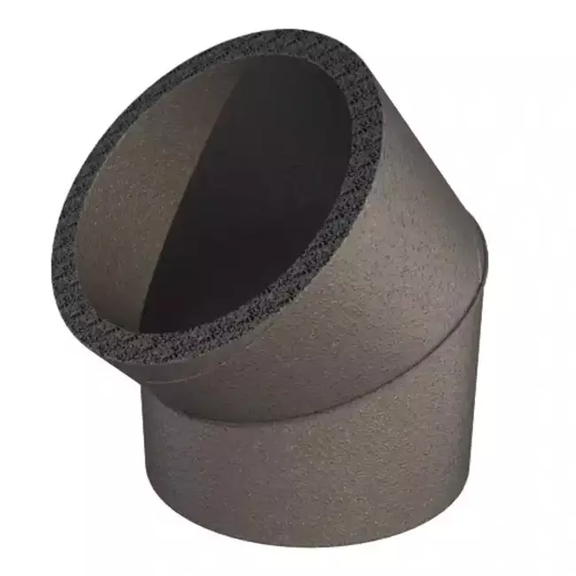 Ubbink Aerfoam zagięcie 45 stopni 180 mm