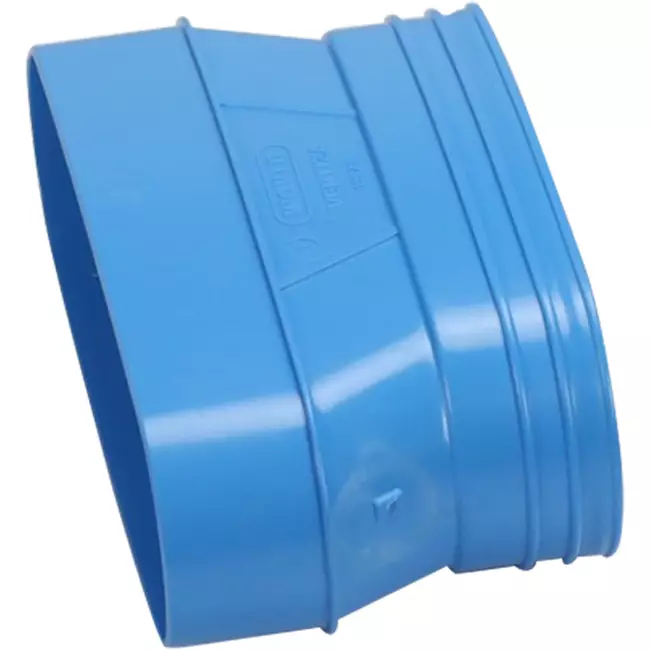 Wavin Ventiza Przejście PVC owalne 235x80 mm do 195x80 mm M/S