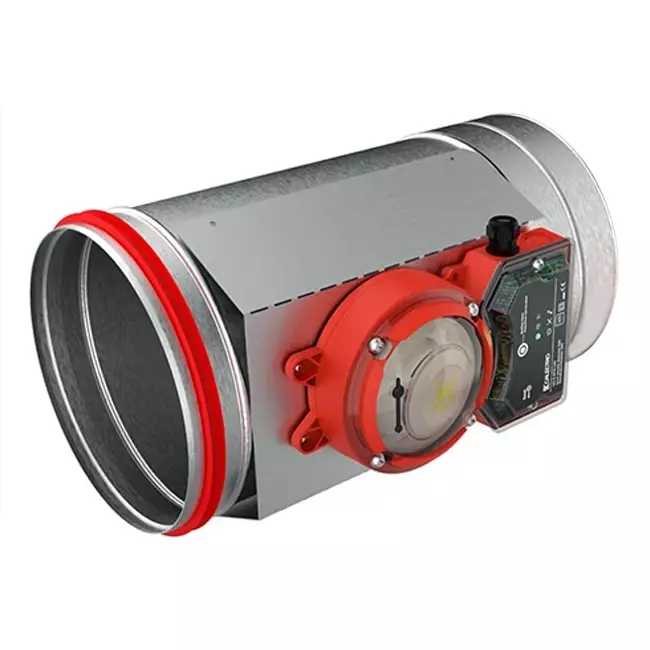 Czujnik dymu 24V do okrągłej klapy przeciwpożarowej 710 mm - E-FDC A SSA D710 24