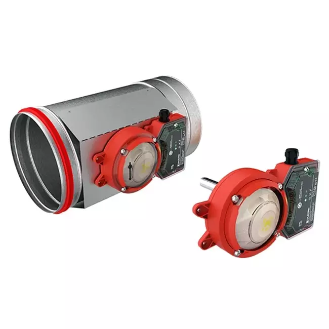 Czujnik dymu 24V do okrągłej klapy przeciwpożarowej 710 mm - E-FDC A SSA D710 24
