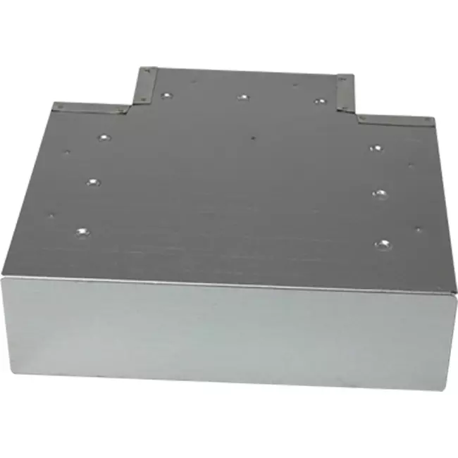 Trójnik (kątowy) 90 stopni 170x80 mm - 170x80 mm do rury spalinowej