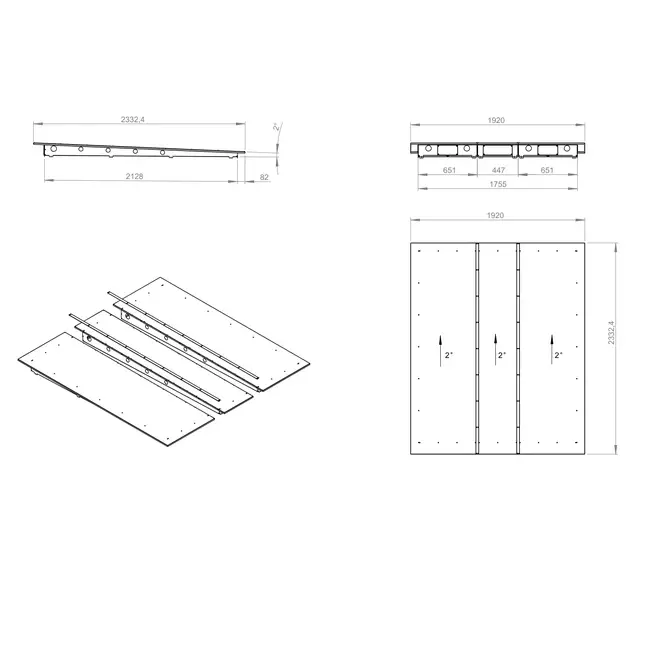 Daszeczek przeciwdeszczowy do ROTO K / RHE 12600 H T BG1