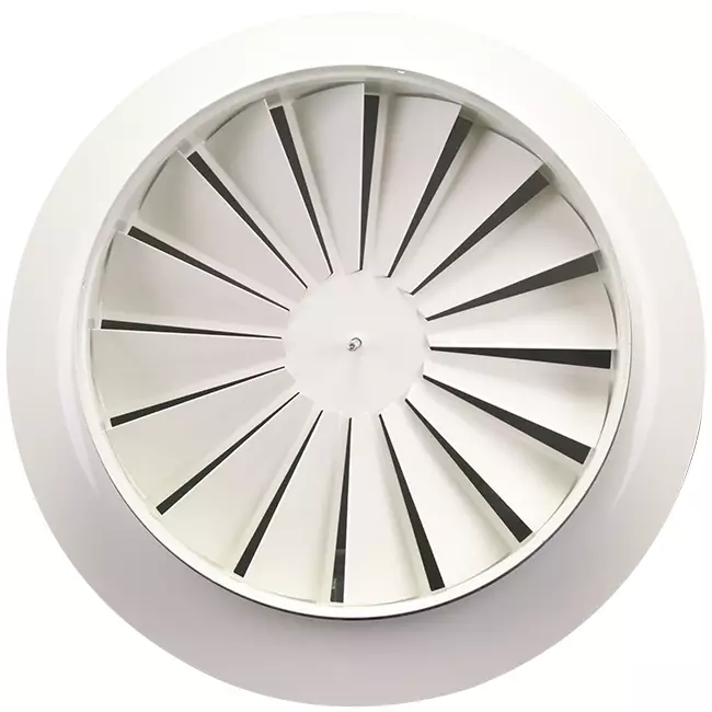 Nawiewnik wirowy okrągły śruba centralna 250 mm - SWR250