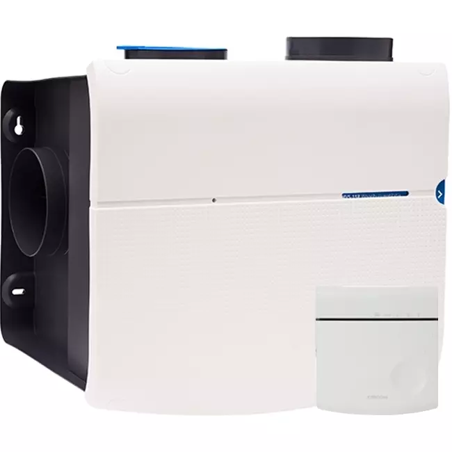 Orcon MVS-15RH CO2B 550 m³/h + czujnik wilgotności + czujnik kontroli CO2 - wtyczka bezpieczeństwa