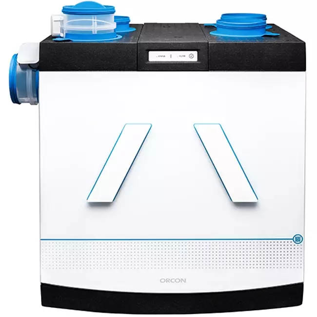 Orcon HRC-570 Smartcomfort MVHR ze sterowaniem 2-strefowym - 570 m³/h
