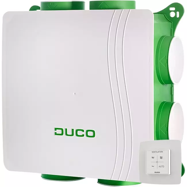 DucoBox Silent 2.0 400 m³/h + sterowanie RF - wtyczka bezpieczeństwa